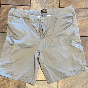 Lee Women's Gray Casual Shorts